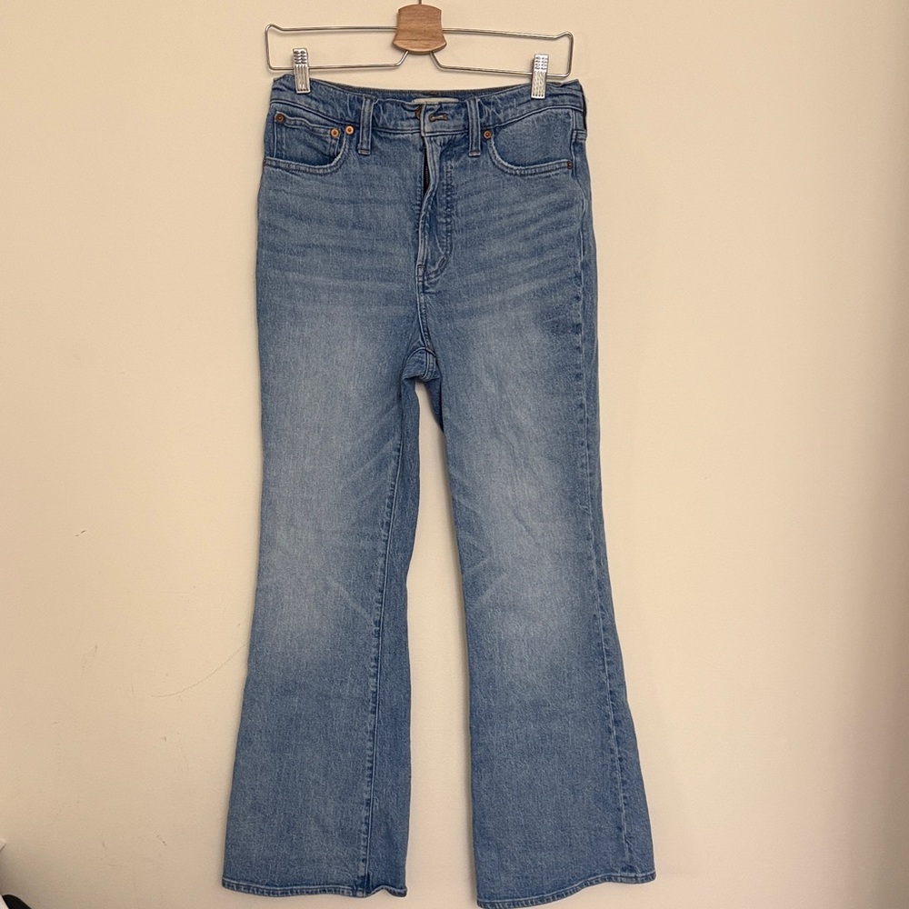 Madewell Light Blue Flare Jeans
